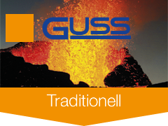 Guss-Sarggriffe Traditionell